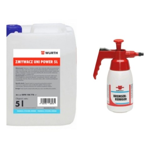 Wurth насос + 10 л потужність для видалення