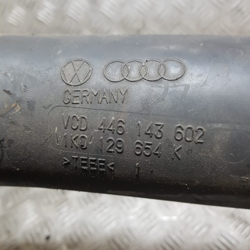 trouba vedení intercoolera TURBINY SKODA OCTAVIA 2 2.0 TDI 1K0129654K