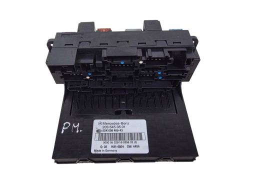 MERCEDES W203 compartment of fuses module SAM ORG. 2035453501