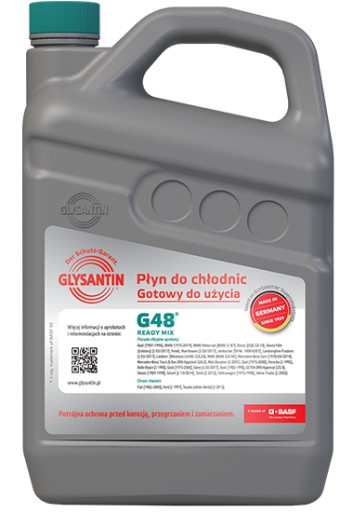 BASF GLYSANTIN G48 READY MIX 4L РАДИАТОРНАЯ ЖИДКОСТЬ
