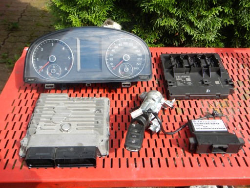 03L906023PA 2K0920865J - Vw caddy 10-15 стартовий комплект ключ комп