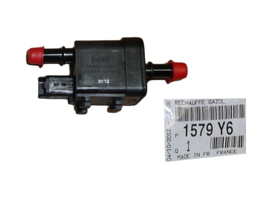 1579Y6 - ПАЛИВНИЙ ОБІГРІВАЧ CITROEN 2.0 2.2 HDI 1579.Y6 OE