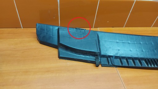ABSORBER pillar of a bumper front front TOYOTA COROLLA E21 sedan 18