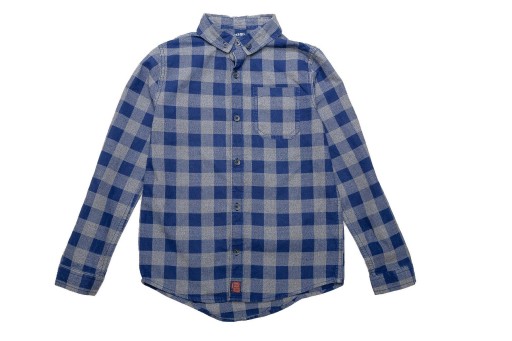 Сорочка дитяча F\u0026F, розмір 134, довгий рукав різнокольоровий