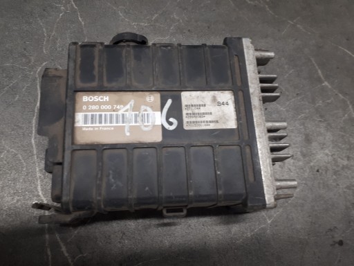 0280000749 комп'ютер контролер двигуна citroen saxo 1.1