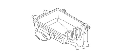 94522422 - TRAX MOKKA КОРПУС ПОВІТРЯНОГО ФІЛЬТРА НИЖНІЙ ОРИГІНАЛ