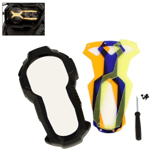 8720029157562 - xMotorcycle Прозорий захисний захисний чохол для фари для BMW R1200G