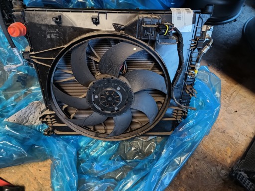 A16650006603 - Мерседес 166 292 вентилятор, радиатор, кондиционер, вода