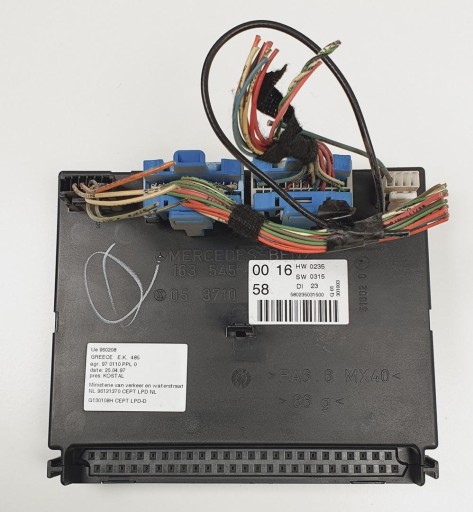 Драйверный модуль sam mercedes ml w163 1635450016