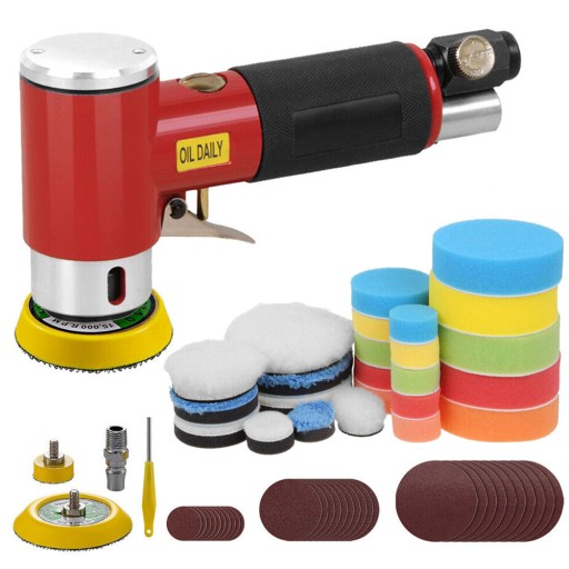 АВТОПОЛИРОВАЛЬНАЯ МЕБЕЛЬНАЯ ШЛИФОВАЛЬНАЯ МАШИНА 15 000 ОБ/МИН + 15X ПОЛИРОВАЛЬНАЯ ГУБКА