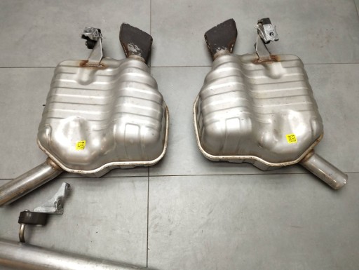 Audi A7 4G 2016 3.0 TDI exhaust pipe TLUMIK 4G0253611AE 4G0253612AE