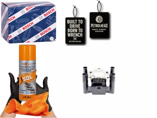 BOS0 221 - Катушка зажигания с модулем audi a1 a2 a3 a4 b5 a4 b6 a #petrolhead pro+ kit4