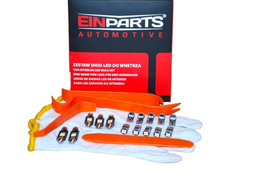 ET10 - Світлодіодні лампи BMW 5 E60 набір ламп розжарювання 15шт. Сід