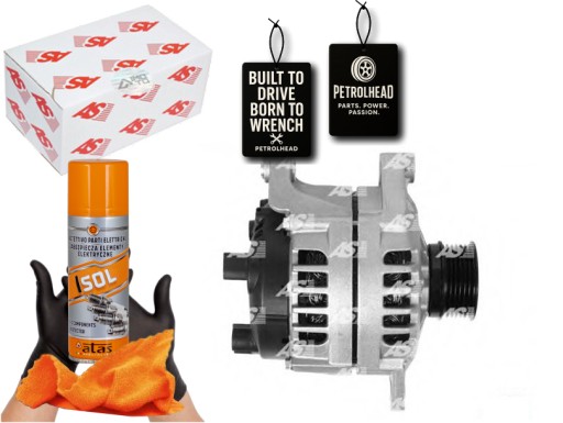 ASPA3093#ECS-PCP+K - Генератор ducato 2.8jtd 00- 150a as-pl #petrolhead pro+ kit4