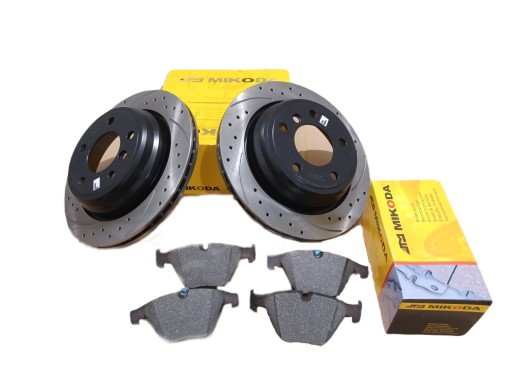 0816s-B - ДИСКИ + КОЛОДКИ MIKODA GT ПЕРЕДНЯ HONDA ACCORD 7