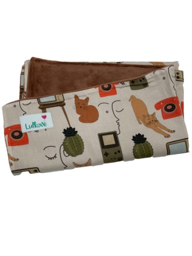 Ковдра бавовняна лулькове 75 х 90 см