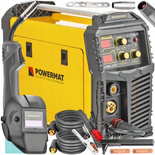 Сварочный аппарат MIGOMAT MIG MAG TIG 230A 3в1 FLUX + маска