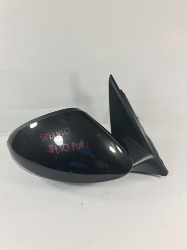 STELVIO Q4 ЗЕРКАЛО ПРАВОЕ 8+10 PIN, ЧЕРНОЕ