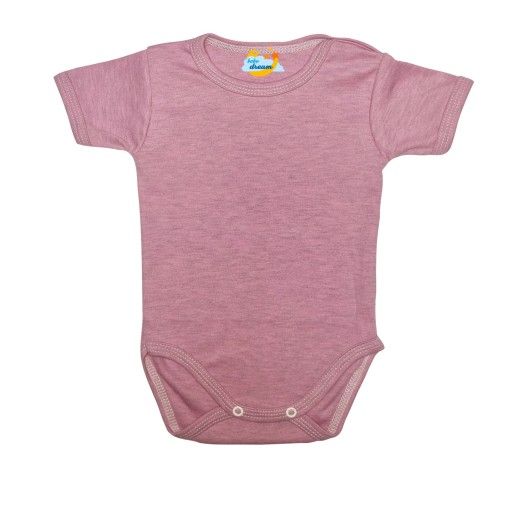 Бавовняне боді з коротким рукавом Bobo Dream, розмір 104, застібається на кнопку.