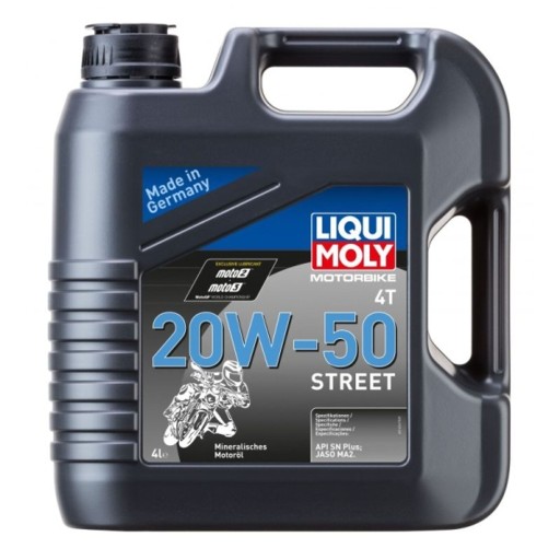 LIQUI MOLY OIL 20W50 4L 4T МОТОЦИКЛЫ УЛИЦА/МОТОЦИКЛЫ