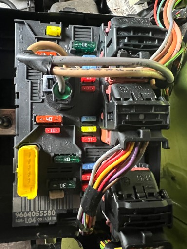 Модуль bsm lo4-00 9664055580 citroen, peugeot