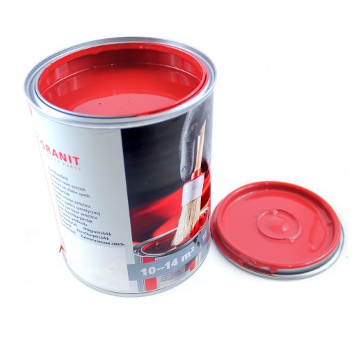 Красная краска красный лак RAL 3000 10L Германия