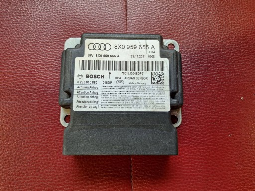 AUDI A1 S1 und 1 8X SENSOR modul airbag AIRBAG 8X0959655A 0285010885