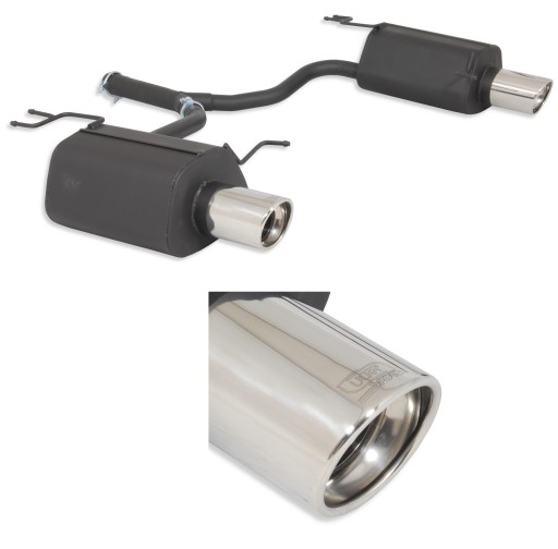 110-312/17-S (1) - Спортивний глушник HONDA Accord VIII 2.4 Type-S седан