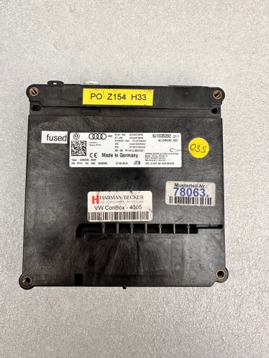 9J1035282 9J1 - Combox high driver porsche taycan 9j1035282....