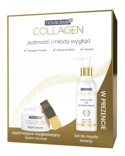 NOVACLEAR COLLAGEN ZESTAW krem 50ml+żel 150ml