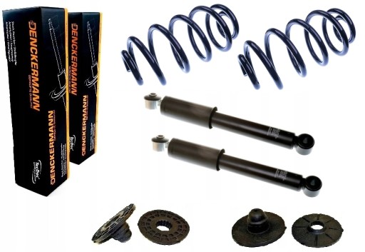 ALL2676B - Пружины амортизаторы шайбы mercedes vito viano w639 2003 - задний комплект