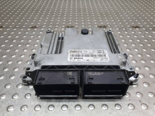 computer control unit of the engine H1F1-12A650-DE 0281034774 FORD FOCUS MK3 1.5TDCI
