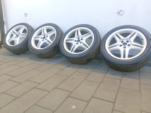 VW AUDI SKODA SEAT discs aluminium R17 5x100 tyre 225/45 1M0601025J 4SZT