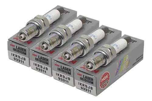 4x иридиевые свечи зажигания ngk ikr9f8 93311 иридиевый лазер