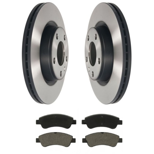 2x 601925 - Диски колодки передня C2 C3 C4 C5 Xsara PICASSO