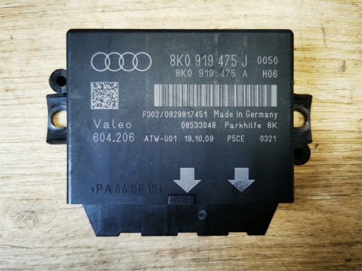 ROG31B - Audi q5 8r 8r0 08-12 модуль pdc 8k0919475j