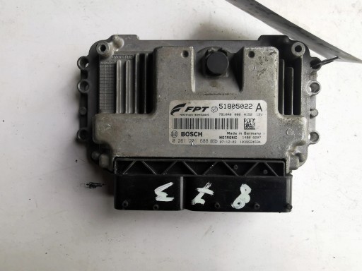 FIAT BRAVO 1.4B 0261201688 51805022A computer ECU 0261201688 51805022 A 103