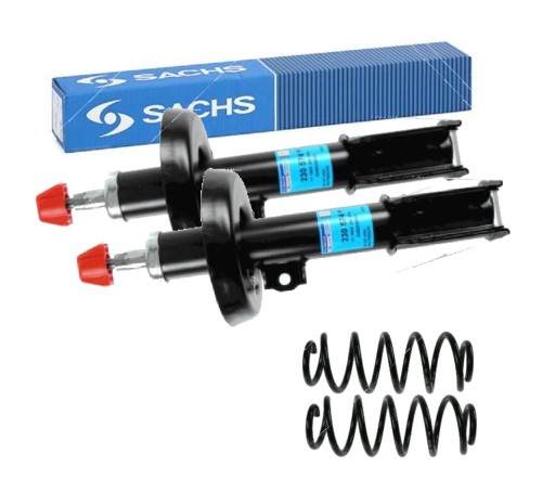 230 574 - Амортизатори sachs + передні пружини opel astra g