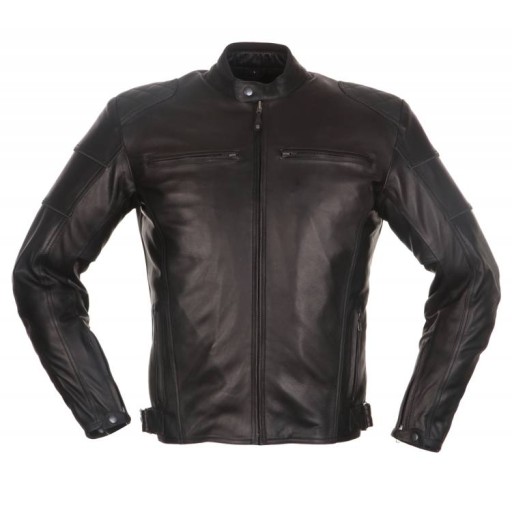 КОЖАНАЯ КУРТКА MODEKA RUVEN, ЧЕРНАЯ, размер 4XL