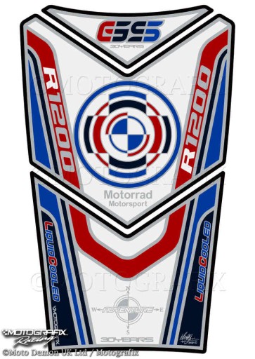 TANKPAD MOTOGRAFIX BMW R1200GS Adventure LC 14-18