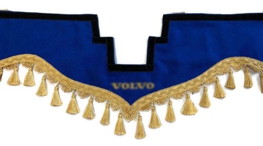 Декоративная планка TIR с GPS Volvo Blue злотый