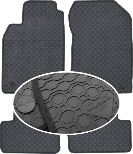 Honda Insight II 2009-2015 Резиновые коврики PrimeLiner - Черный