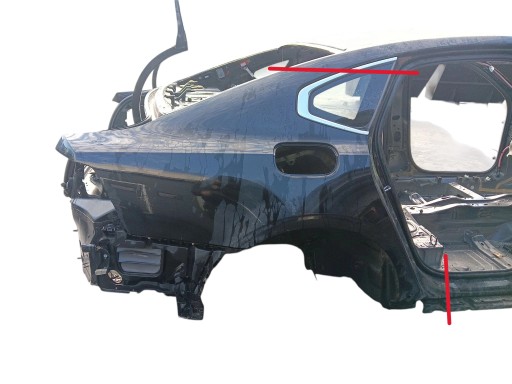 fender right rear part rear VOLVO S90 sedan LAK: 717-46 (16-20)
