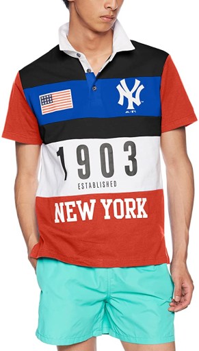 Tričko Polo Majestic New York Yankees MLB L