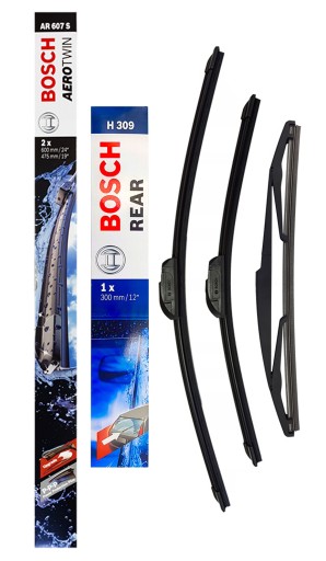 3397118909 3397011630 - НАБОР СТЕКЛООЧИСТИТЕЛЕЙ ПЕРЕДНИЙ ЗАДНИЙ TOYOTA RAV 4 II -2005