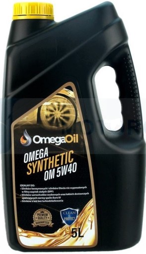 Масло моторное OMEGA 5w40 5л Dexos2 505.01 DPF C3