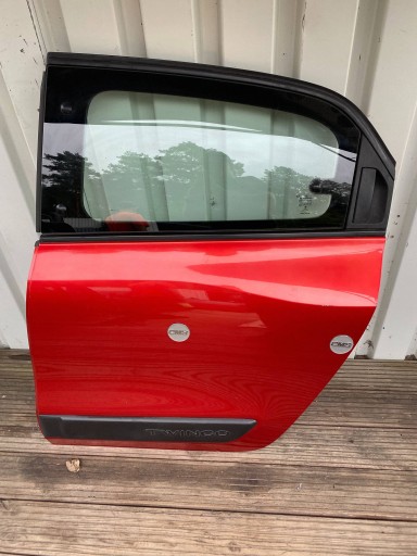 RENAULT TWINGO III complete door left rear part rear. 821010468R TENNP