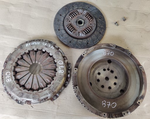 KIA HYUNDAI 1.7CRDI D4FD wheel flywheel pressure plate disc 324074610 870