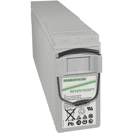 Необслуживаемый аккумулятор marathon подходит для передней клеммы agm m12v155ft 150ah