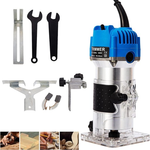 ПОТУЖНА ФРЕЗЕРНА ФРЕЗЕРНА МАШИНА ДЛЯ ДЕРЕВИНИ 30000ОБ/ХВ ФРЕЗЕРНА МАШИНА 800W